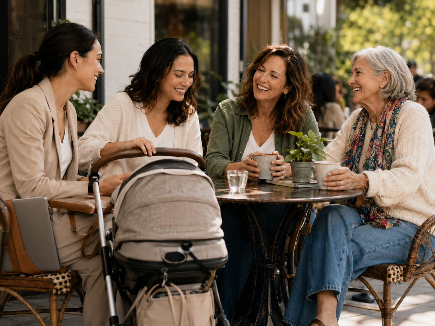 Find female friendship in a new life phase