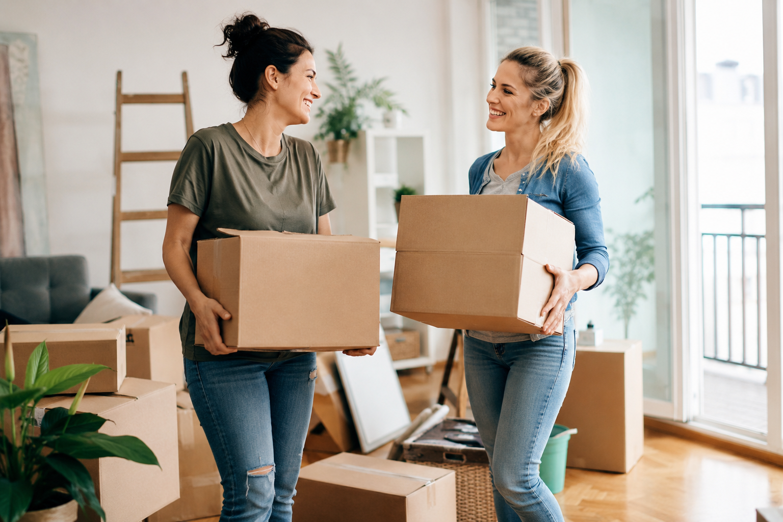 Meet female friends after moving to a new city